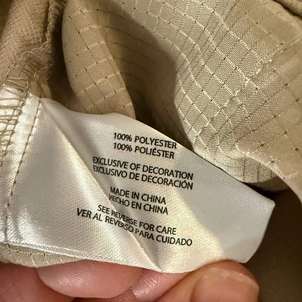 Banana Republic Mens Core Temp Performance Chino Pants Khaki Tan Size 32
